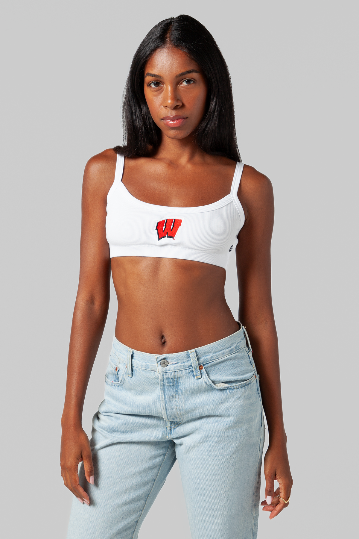 University of Wisconsin Rib Bra Top