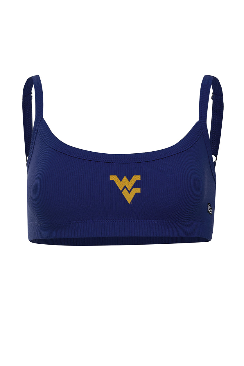 West Virginia University Rib Bra Top