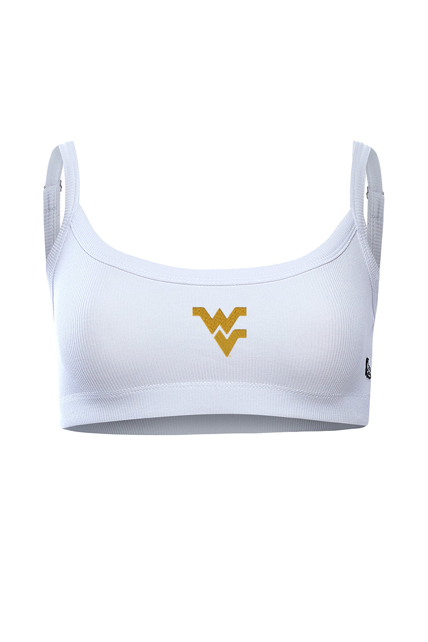 West Virginia University Rib Bra Top