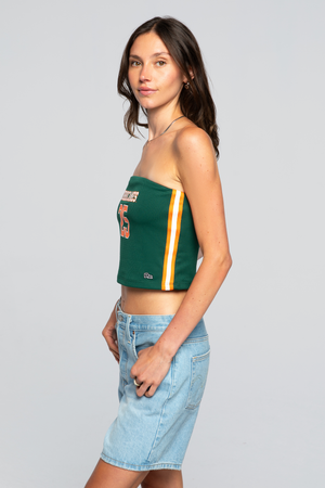 University of Miami Jersey Tube Top