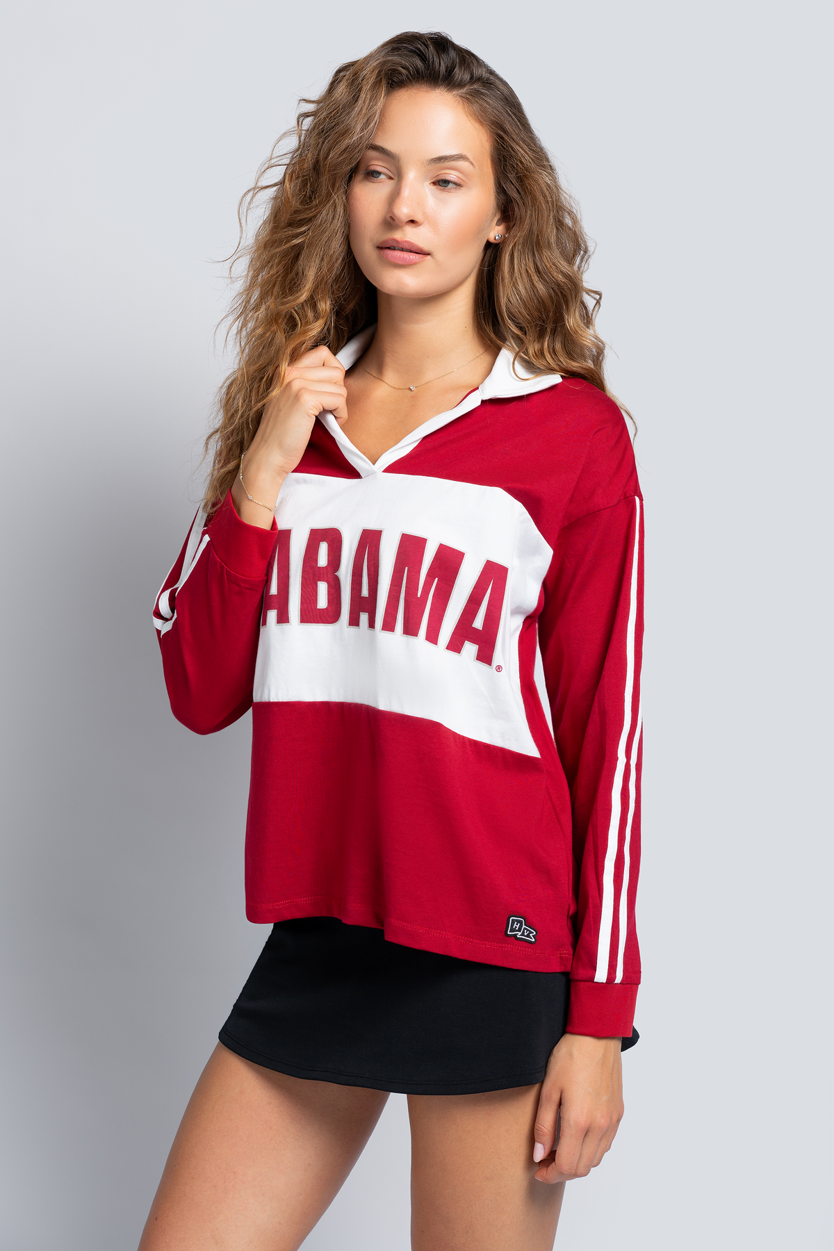 Alabama Contrast Oversized Polo