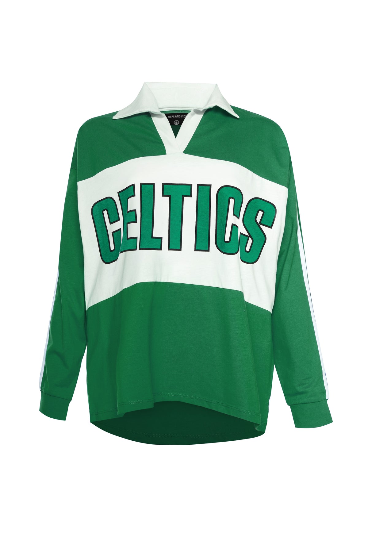 Boston Celtics Contrast Oversized Polo