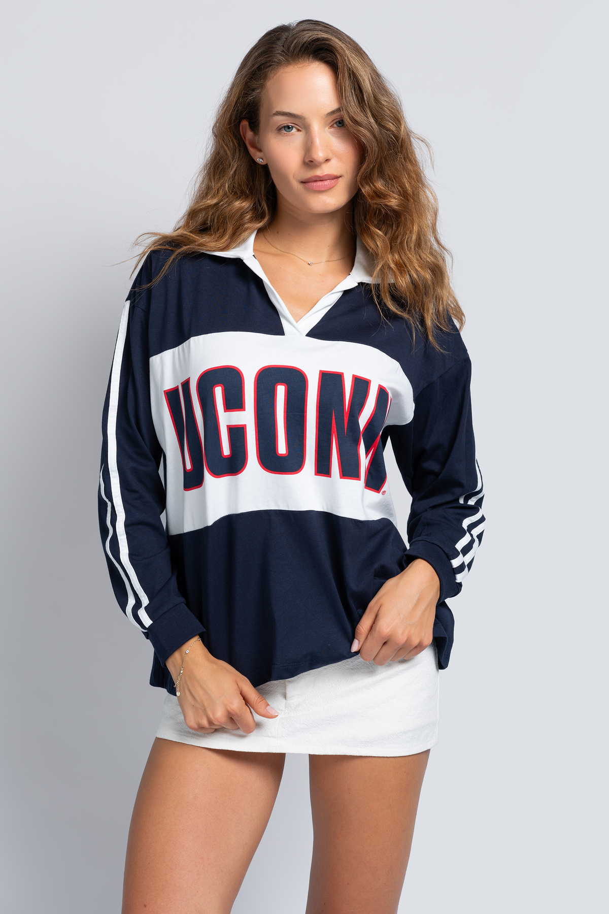 UConn Oversized Polo