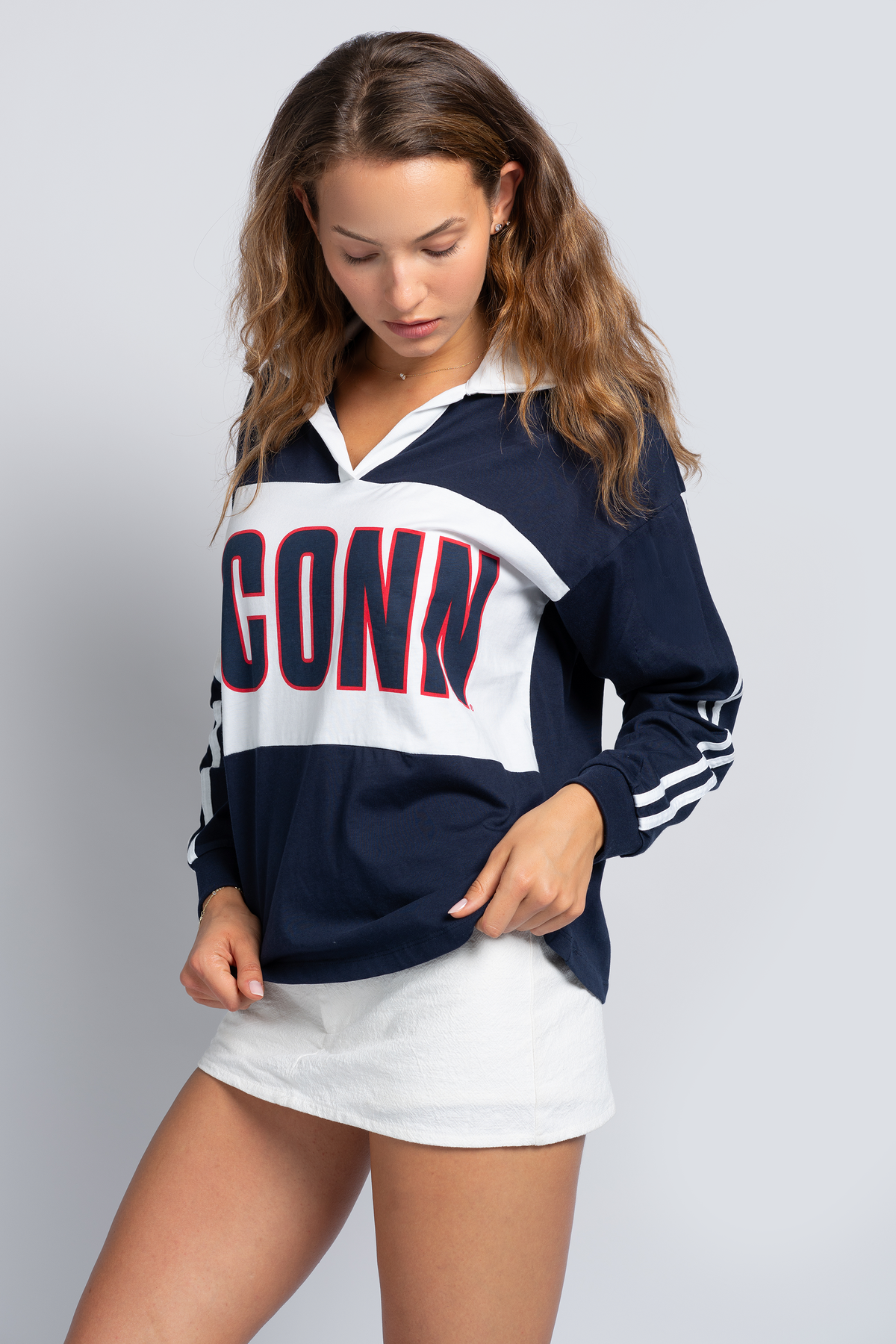 UConn Oversized Polo