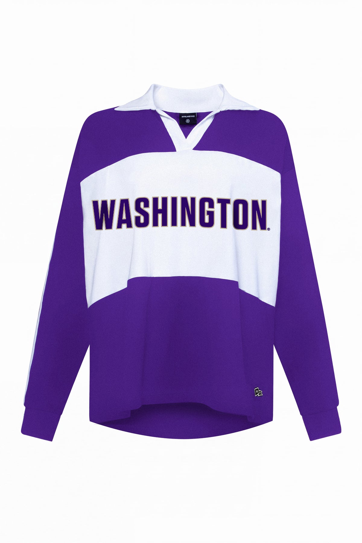 University of Washington Contrast Oversized Polo