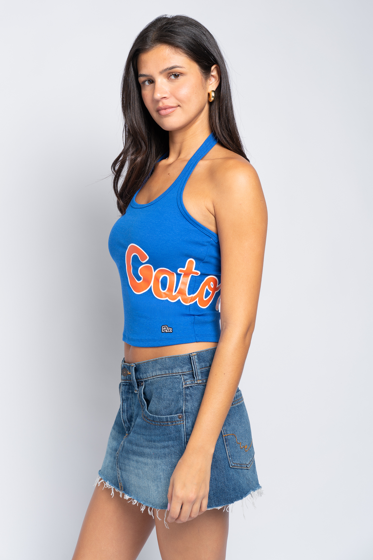 University of Florida Rib Halter Top
