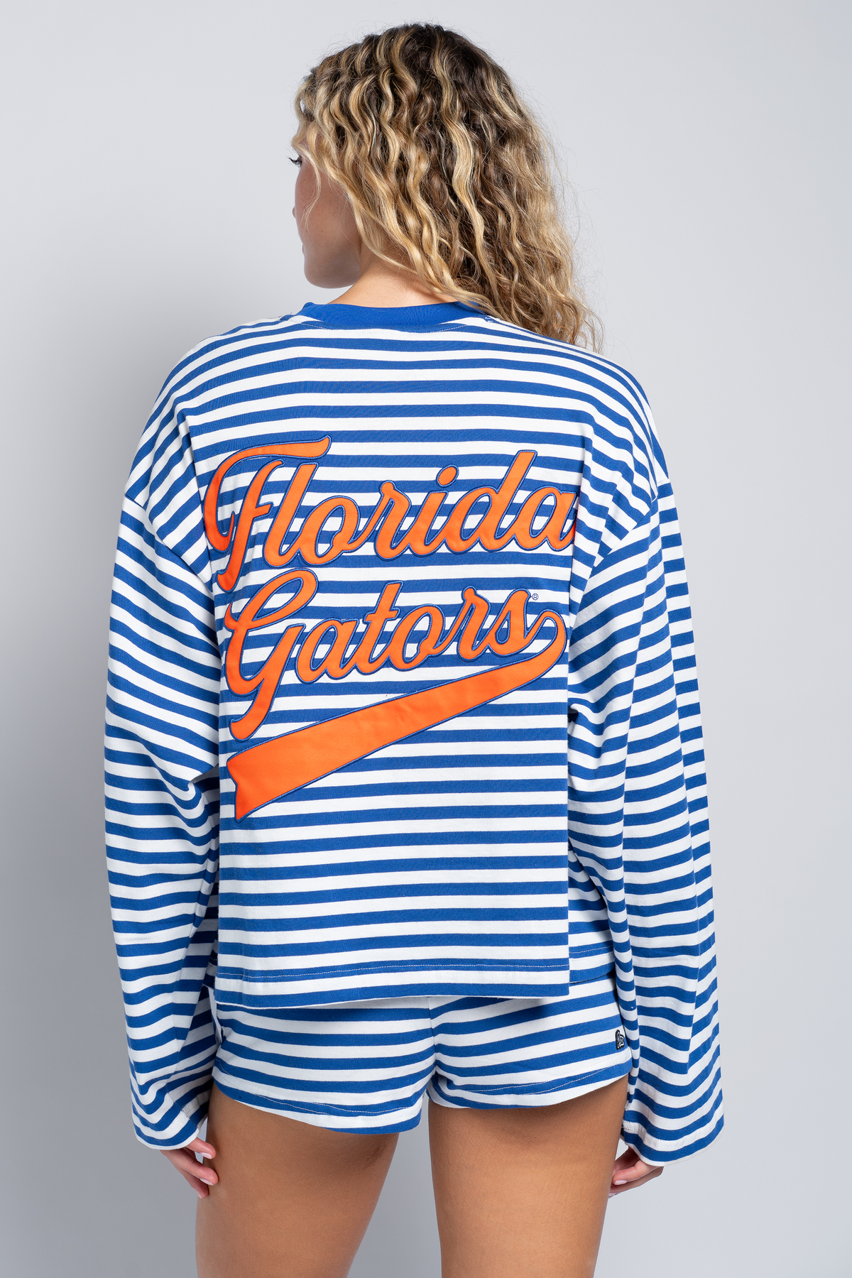 University of Florida Striped Long Sleeve Top