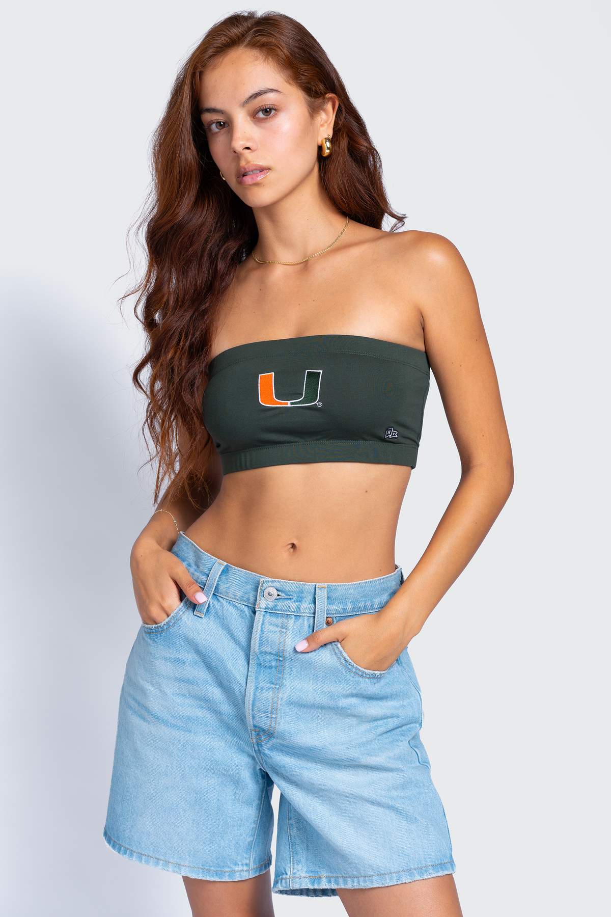 University of Miami Bandeau Top