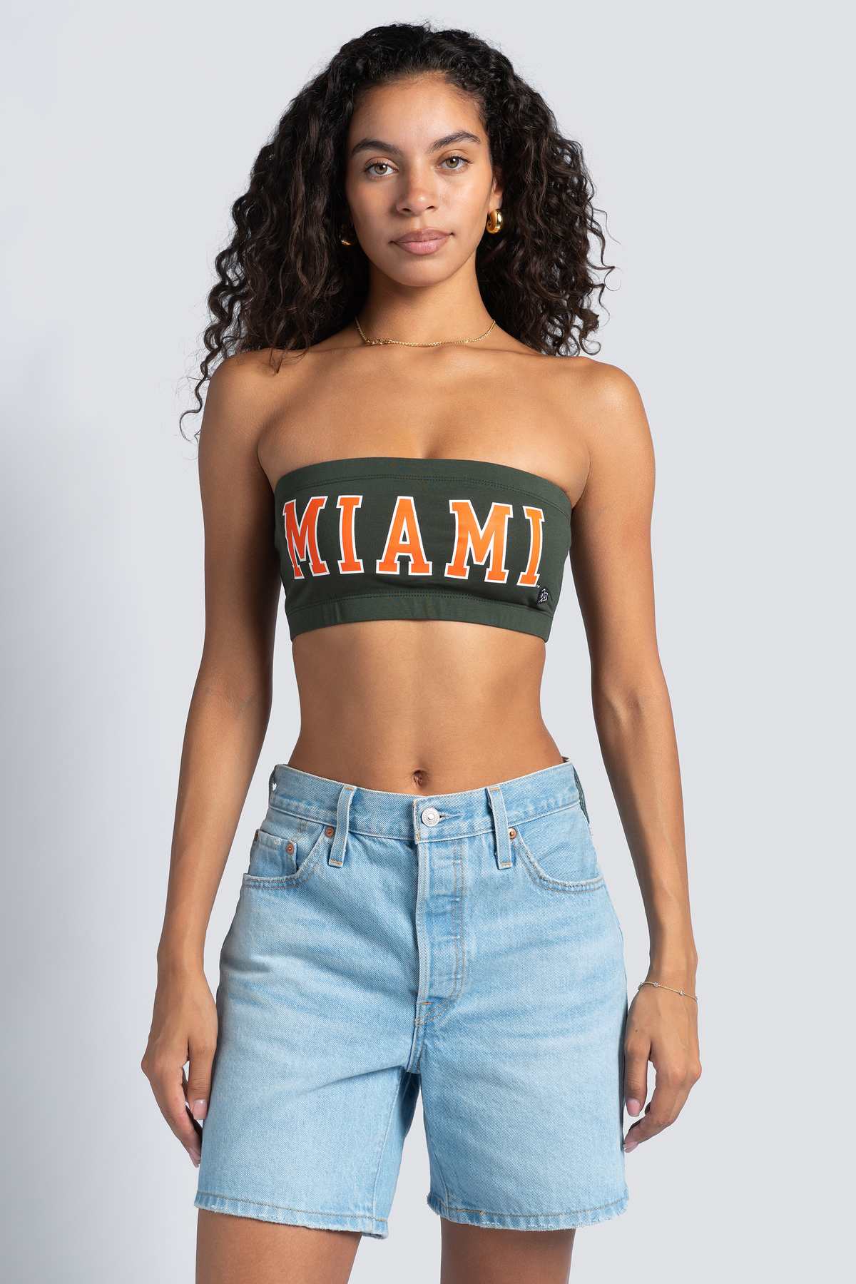 University of Miami Bandeau Top