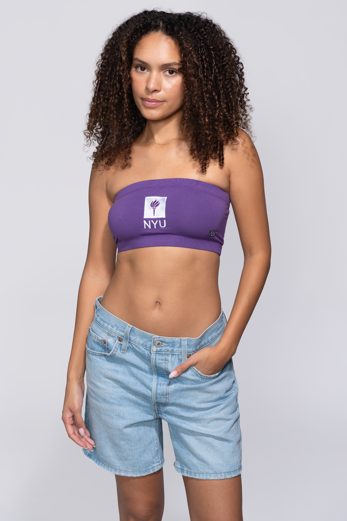 NYU Bandeau Top