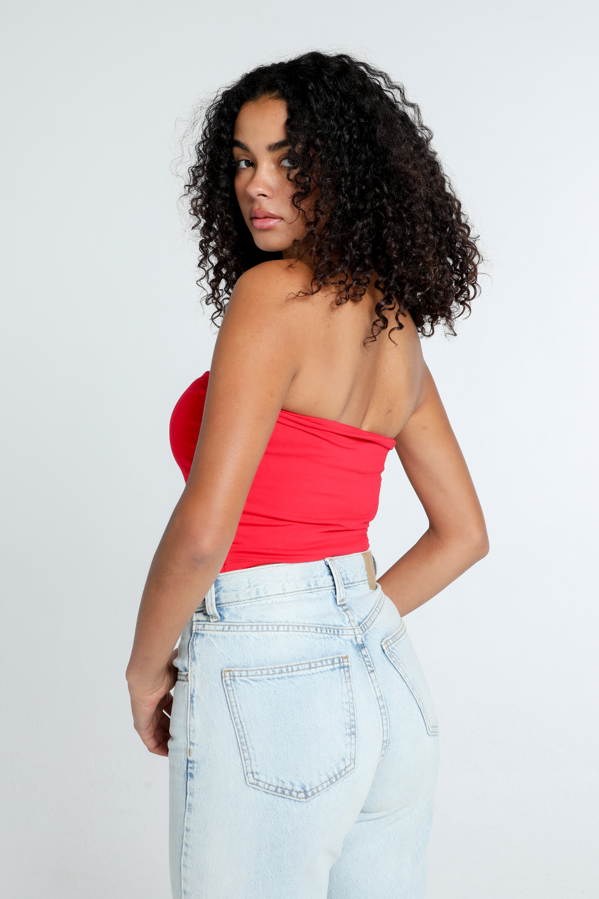 tope tubetop 白 Sleek Longline Tube Top White | Garage