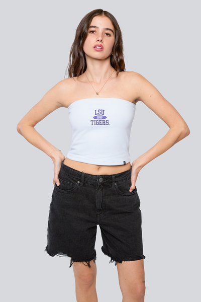 tope tube top チューブトップ白 Ribbed Tube Top - White – BonBon Boutique