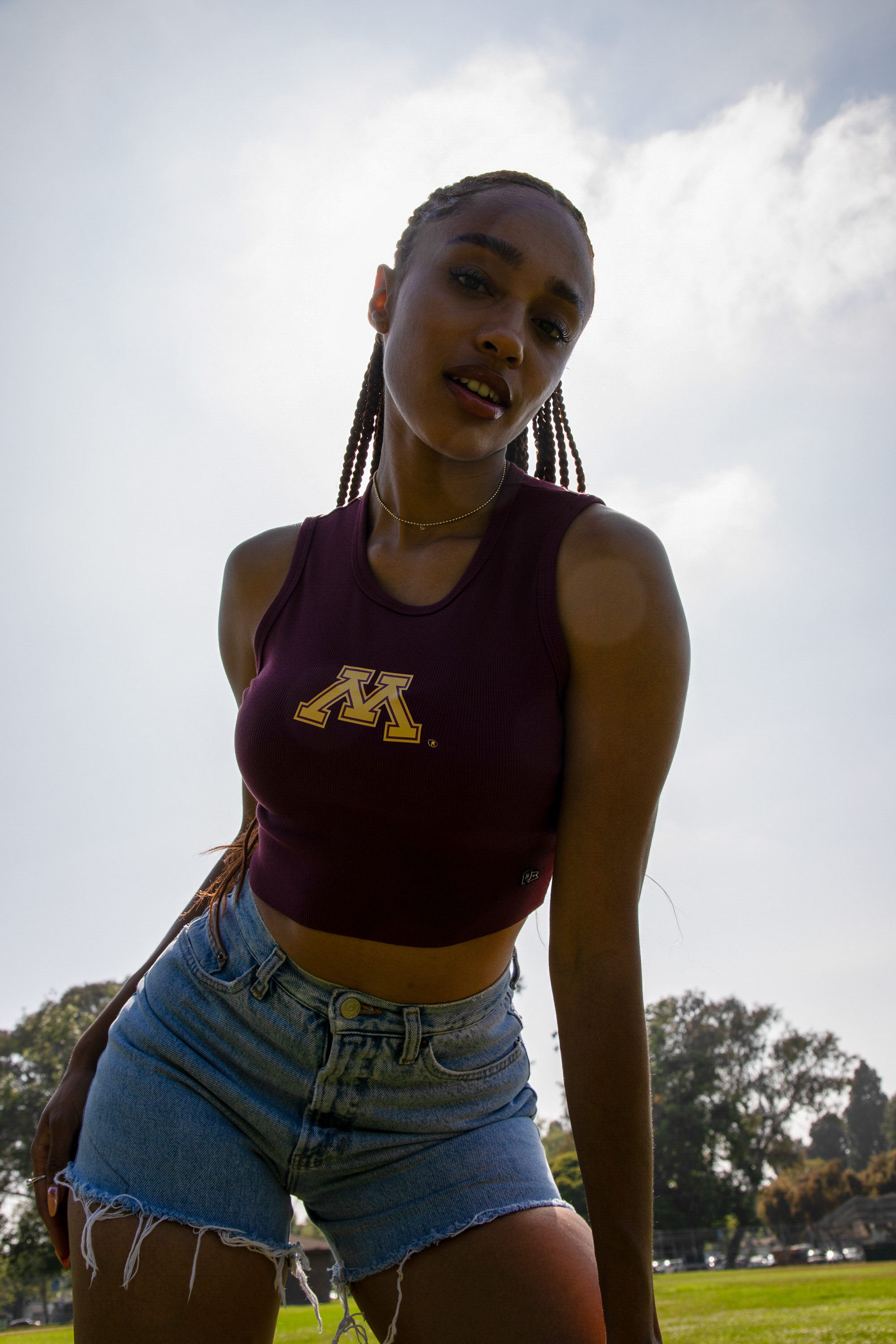 Apparel Women's Tennessee Vols Cropped Tank Game Day