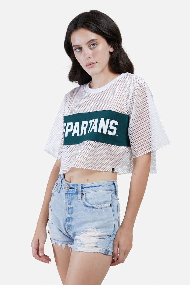 Michigan State Spartans Mesh Tee