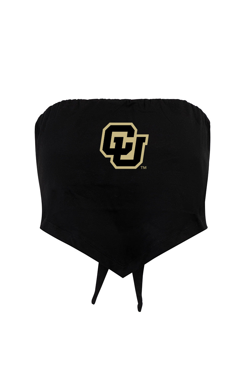 CU Boulder Bandana Top