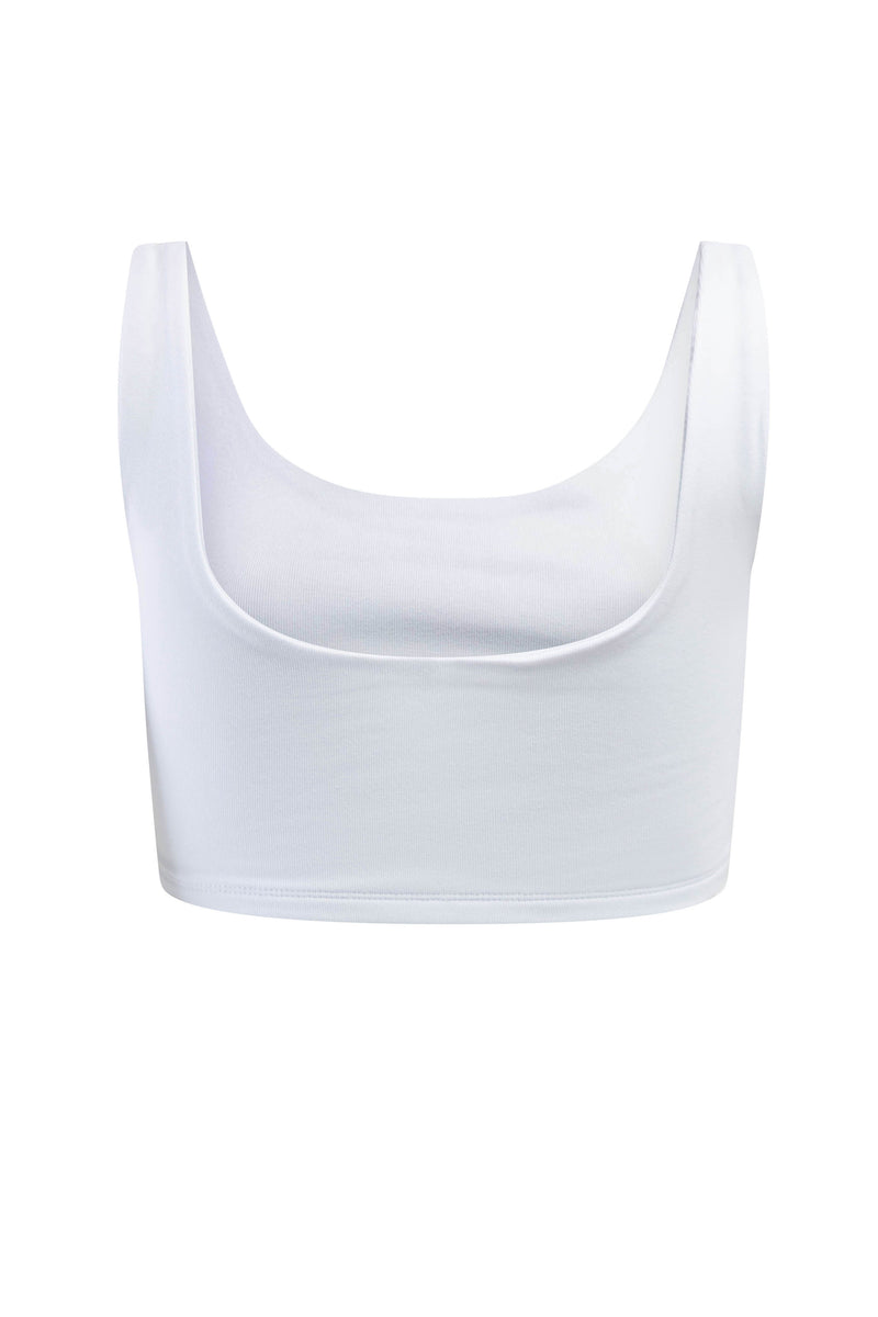 New York Knicks Scoop Neck Crop Top