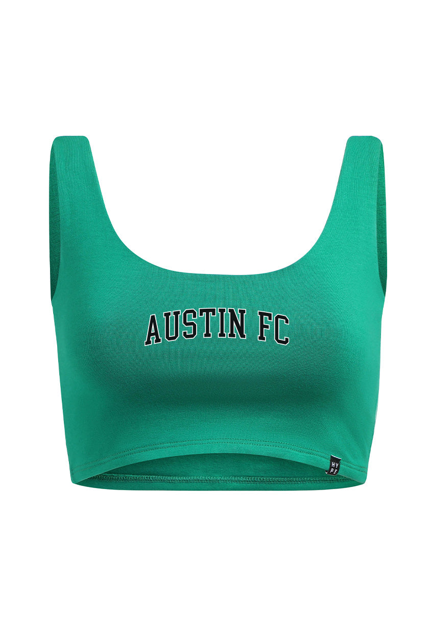 Austin FC Scoop Neck Crop Top