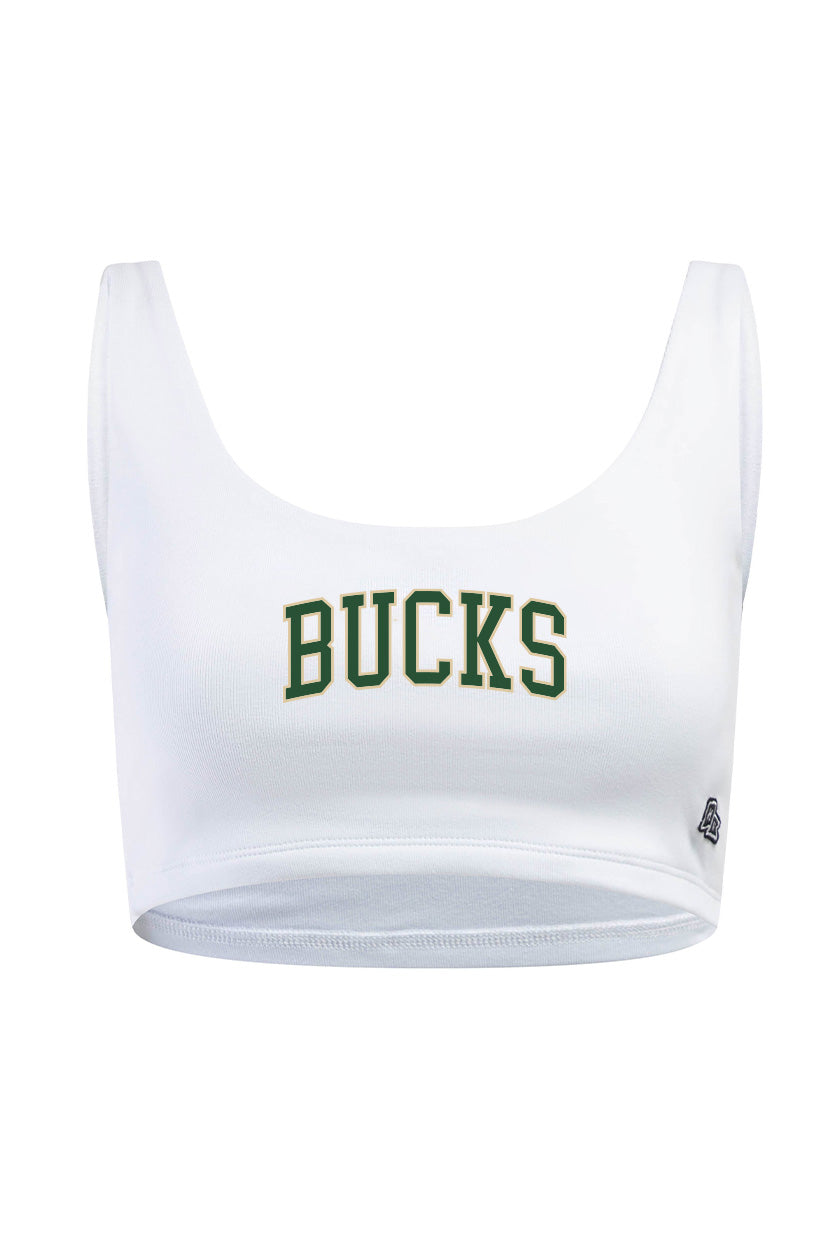 Milwaukee Bucks Scoop Neck Crop Top