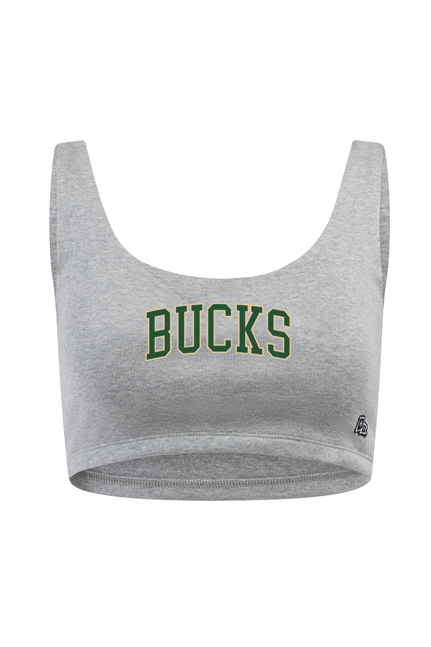 Milwaukee Bucks Scoop Neck Crop Top