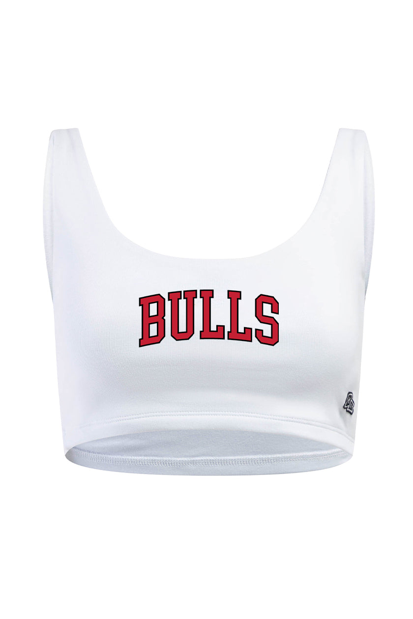 Chicago Bulls Scoop Neck Crop Top