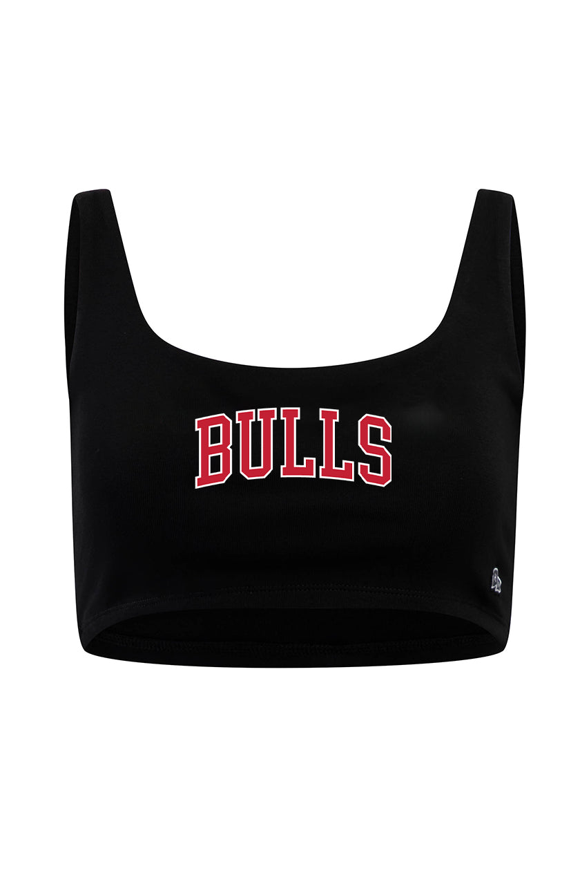 Chicago Bulls Scoop Neck Crop Top