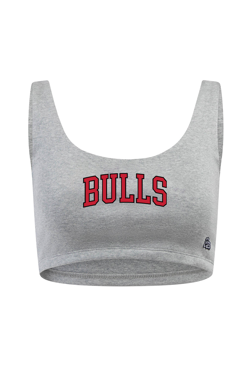 Chicago Bulls Scoop Neck Crop Top