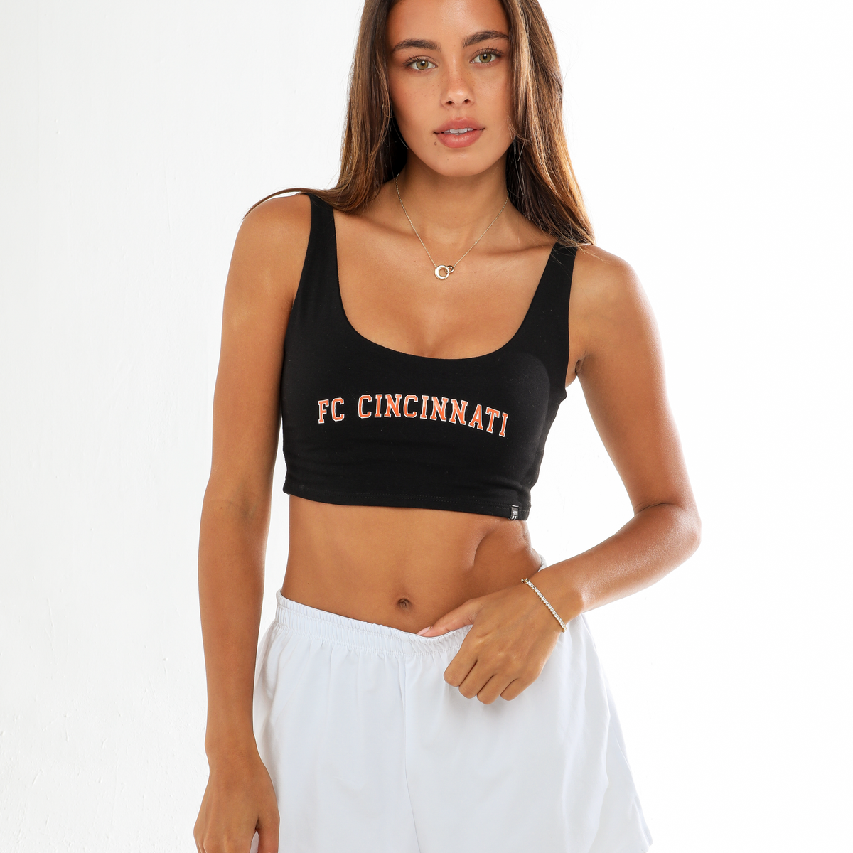 CFCL COLIMAÇON CROPPED TOP FC Cincinnati Scoop Neck Crop Top