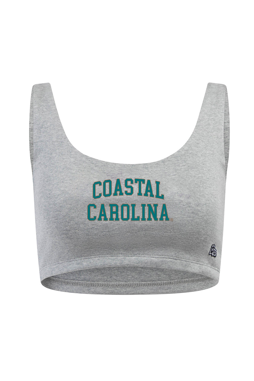 Coastal Carolina University Scoop Neck Crop Top