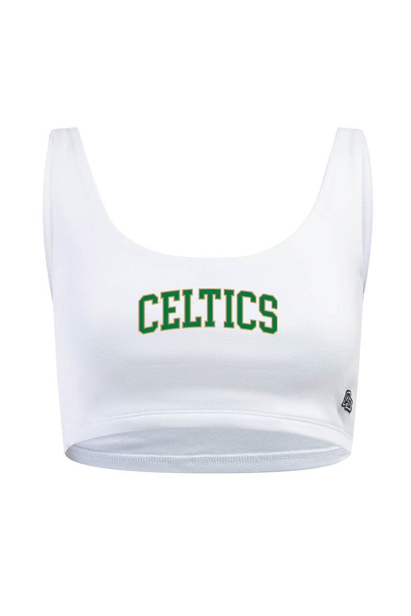 Boston Celtics Scoop Neck Crop Top