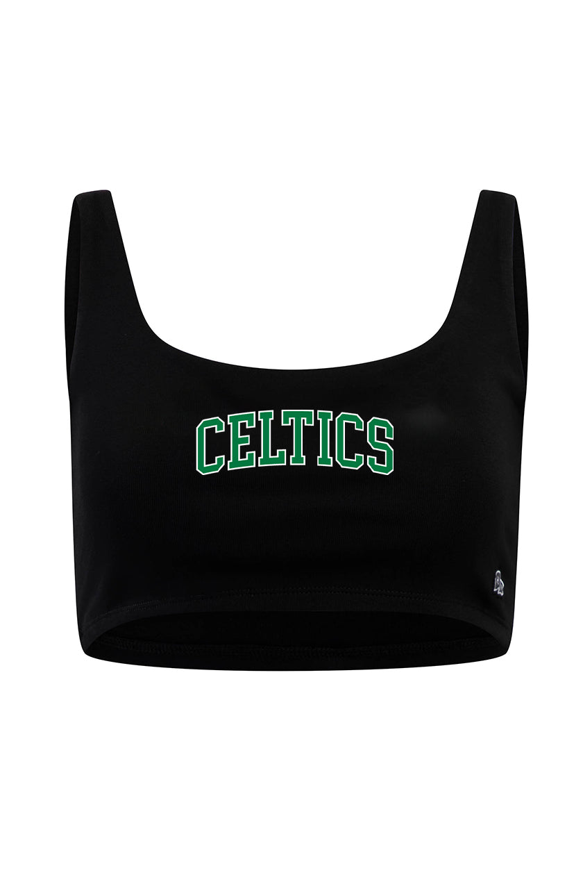 Boston Celtics Scoop Neck Crop Top