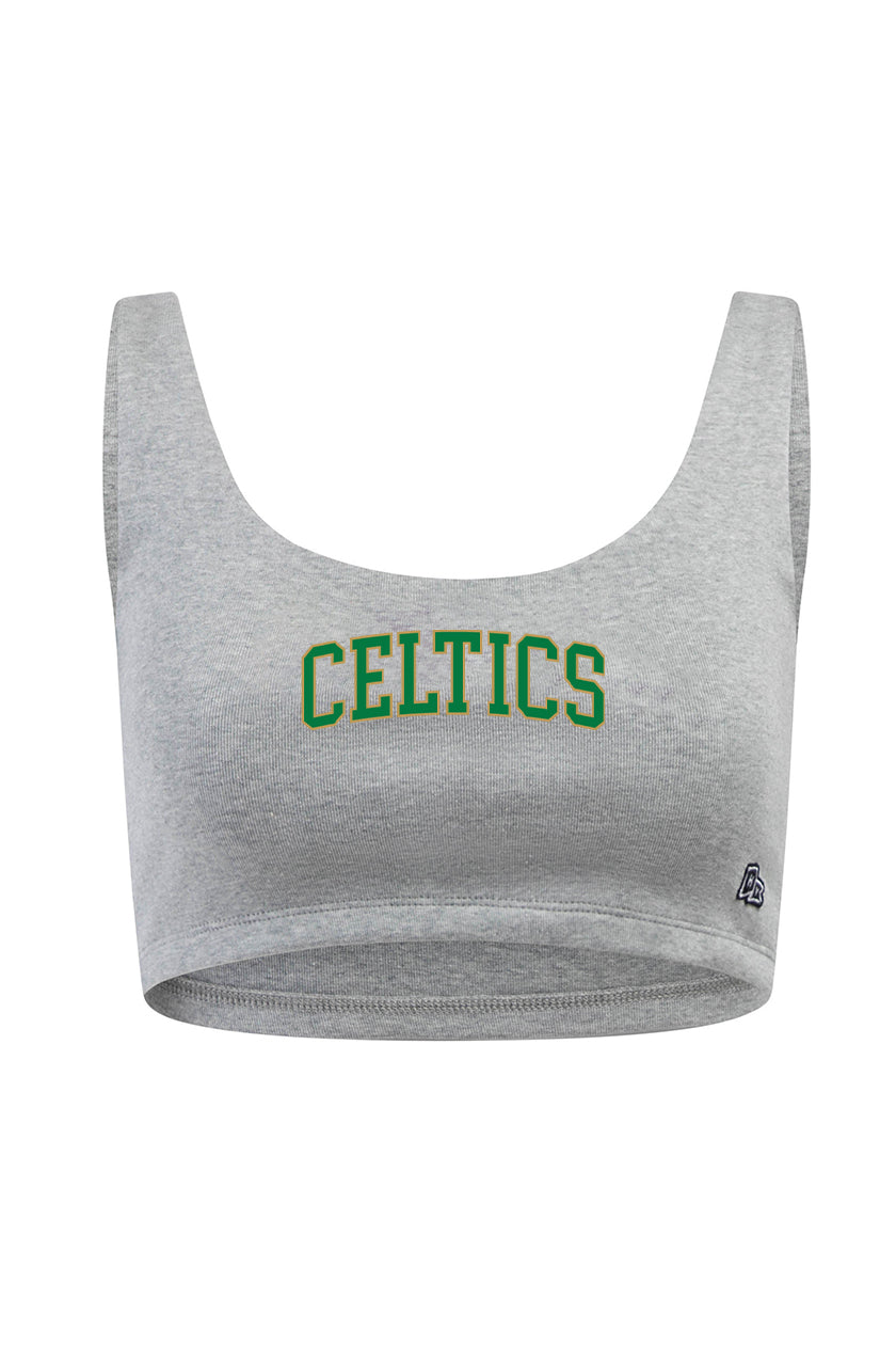 Boston Celtics Scoop Neck Crop Top