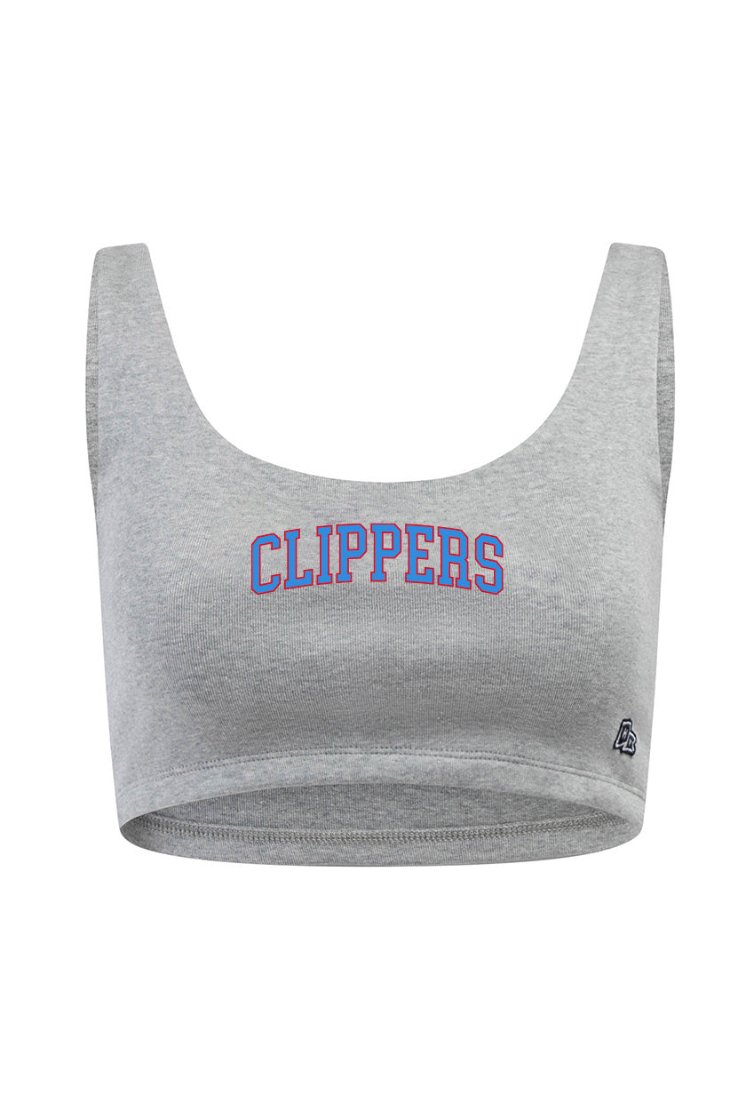 Los Angeles Clippers Scoop Neck Crop Top