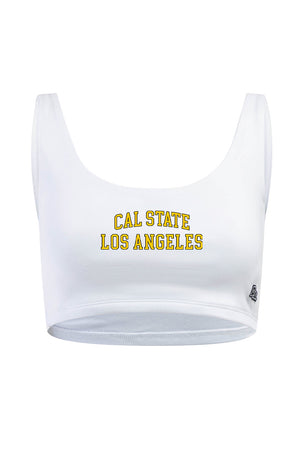 Cal State LA Scoop Neck Crop Top