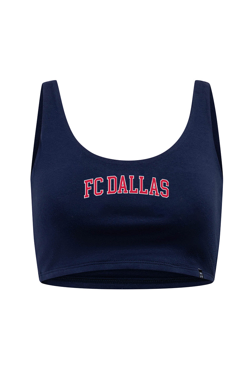 FC Dallas Scoop Neck Crop Top