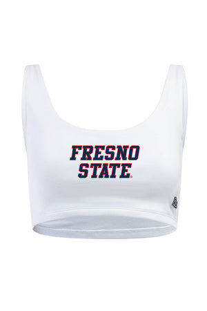 Fresno State Scoop Neck Crop Top