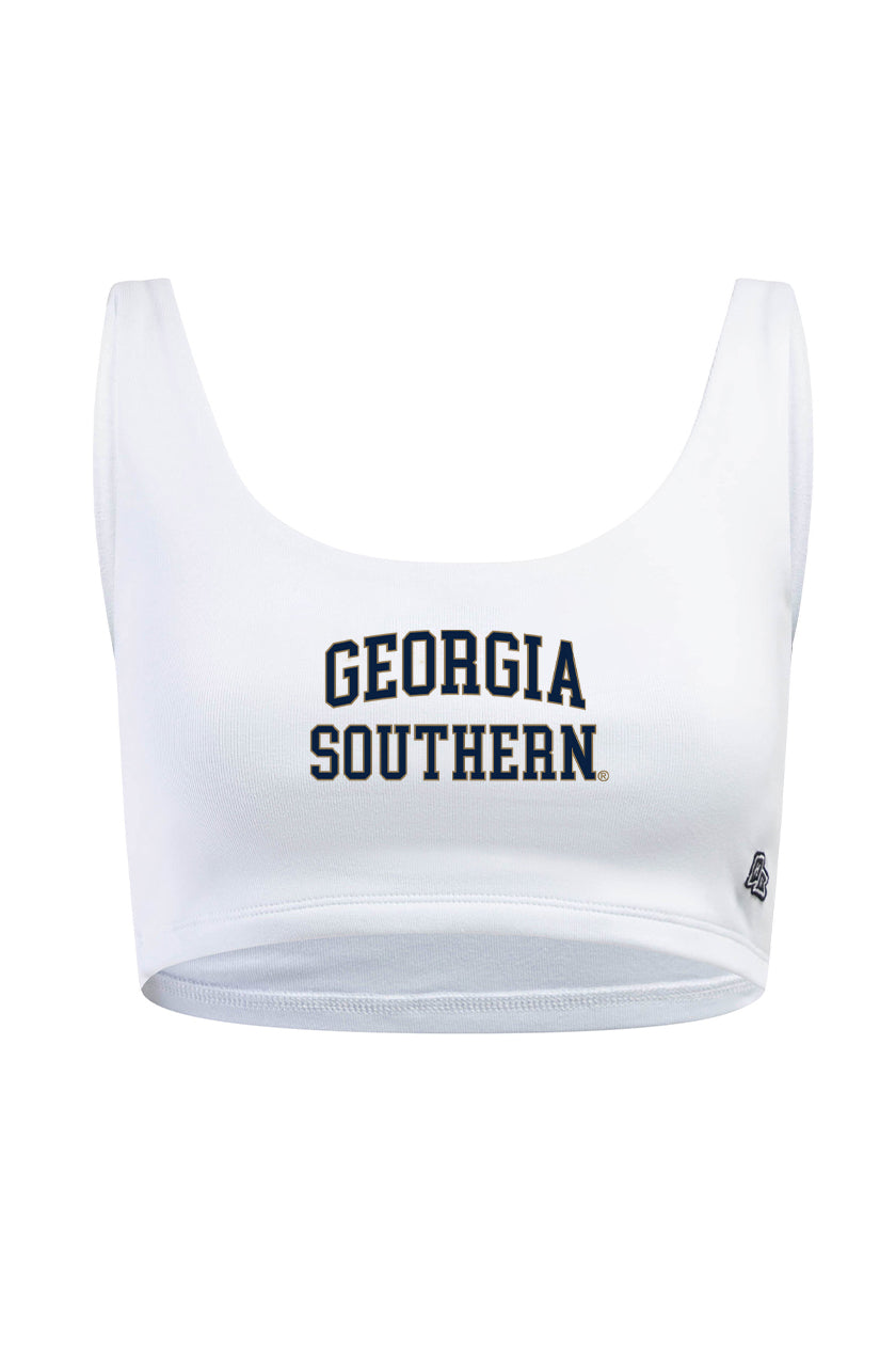 Georgia Southern Scoop Neck Crop Top