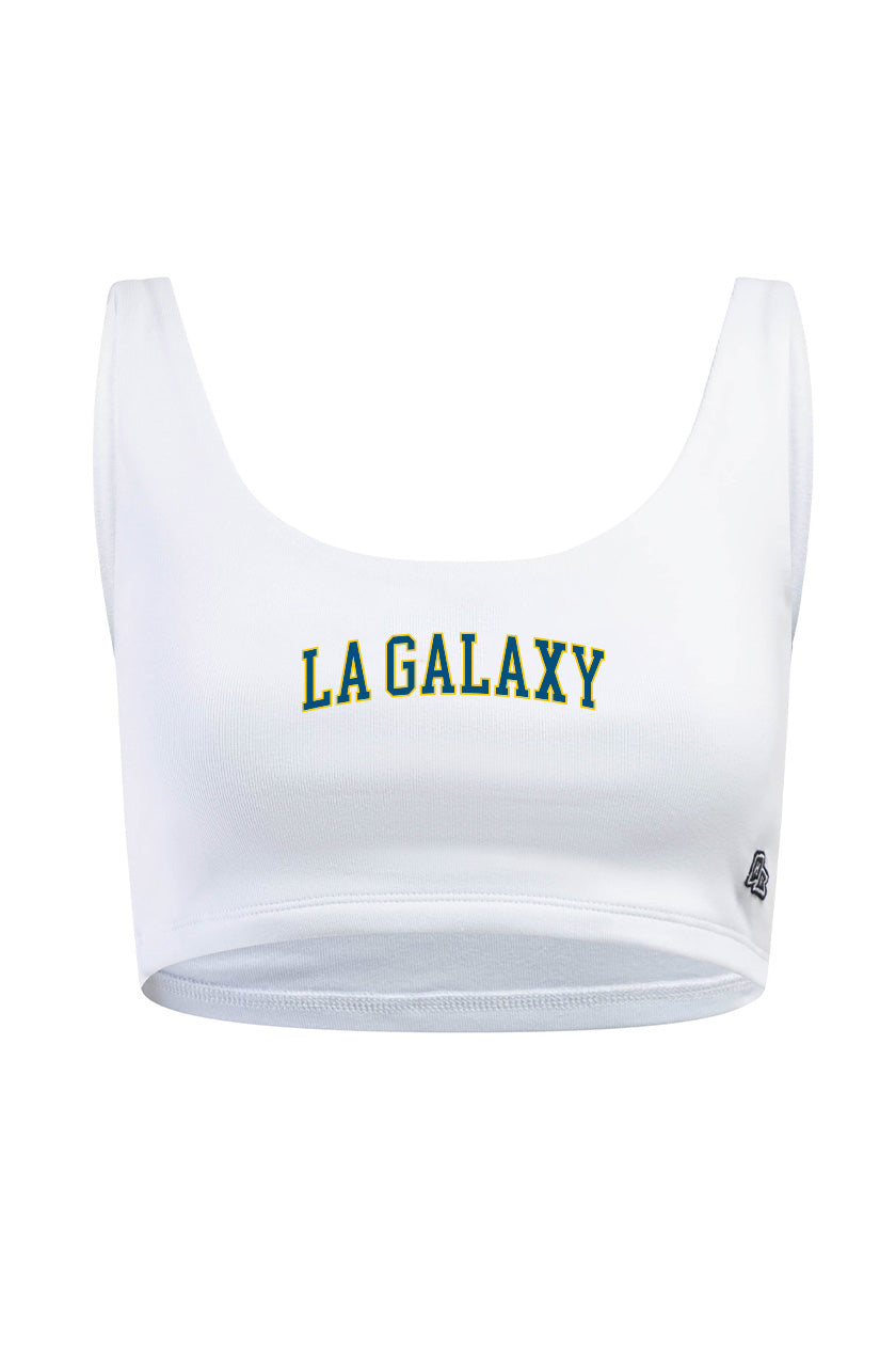 LA Galaxy Scoop Neck Crop Top