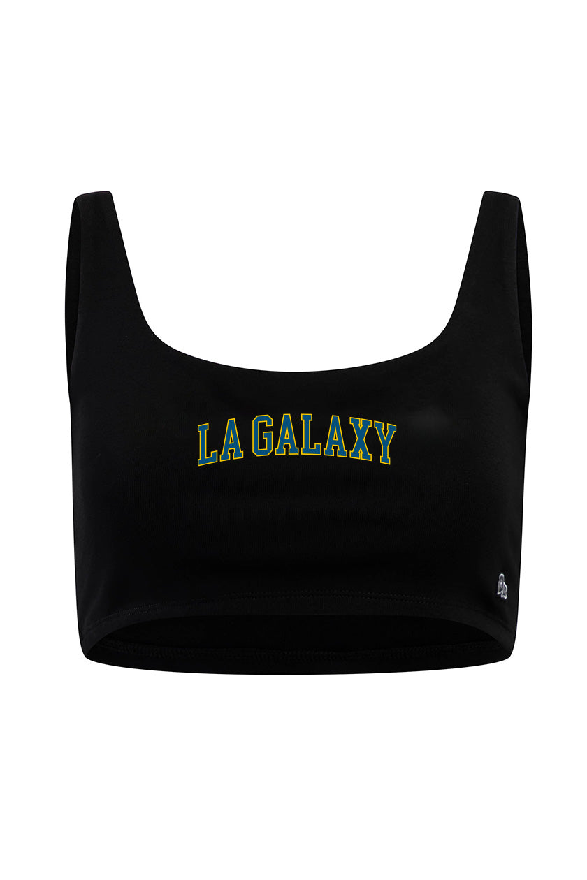 LA Galaxy Scoop Neck Crop Top