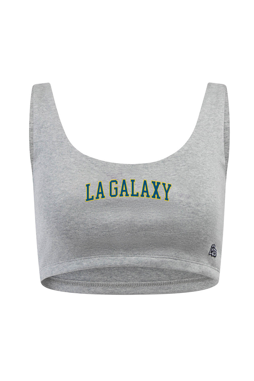 LA Galaxy Scoop Neck Crop Top