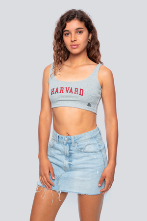 Harvard Scoop Neck Crop Top