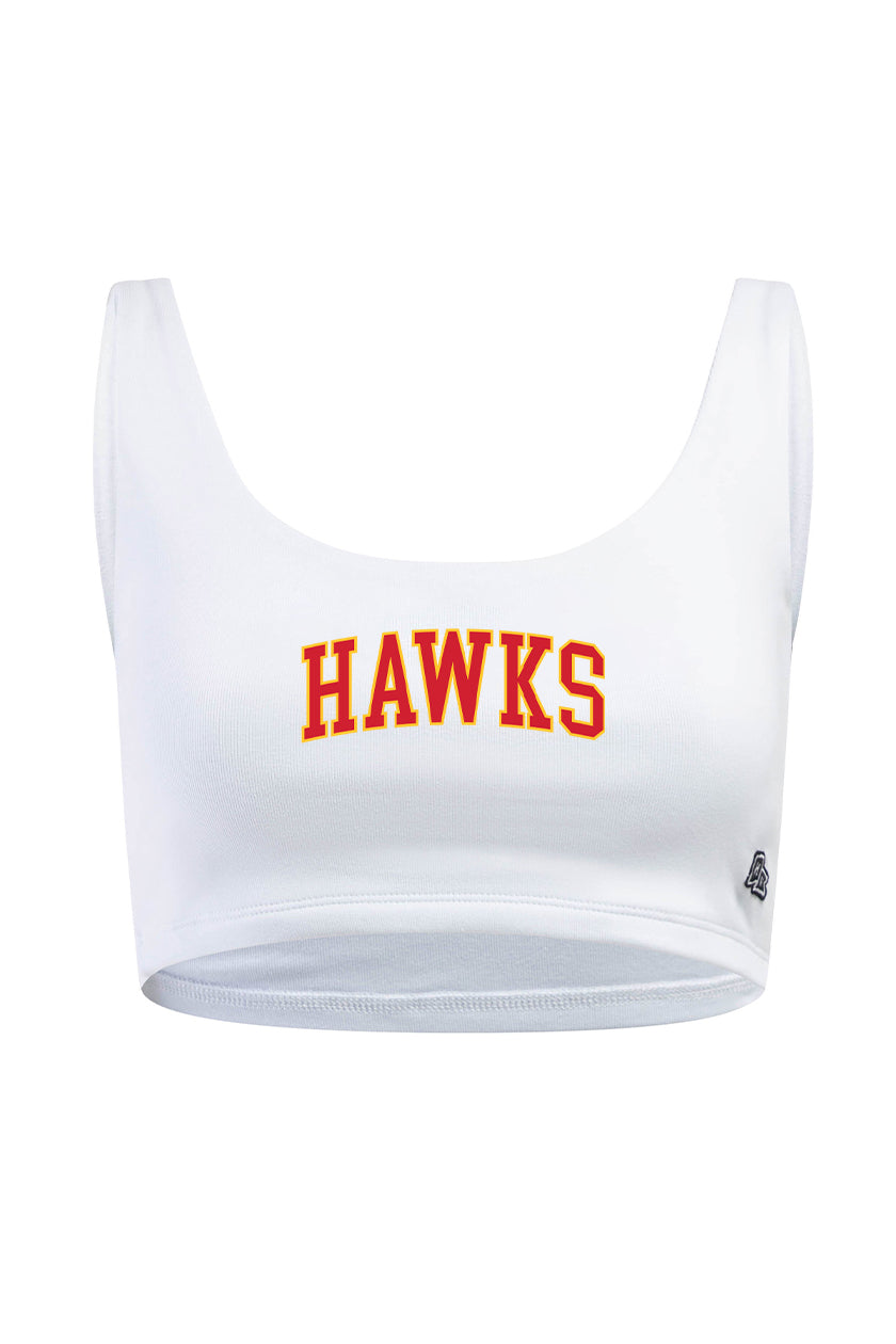 Atlanta Hawks Scoop Neck Crop Top