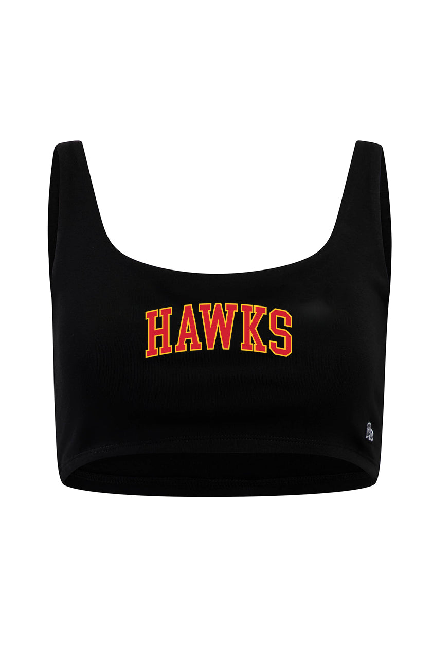 Atlanta Hawks Scoop Neck Crop Top