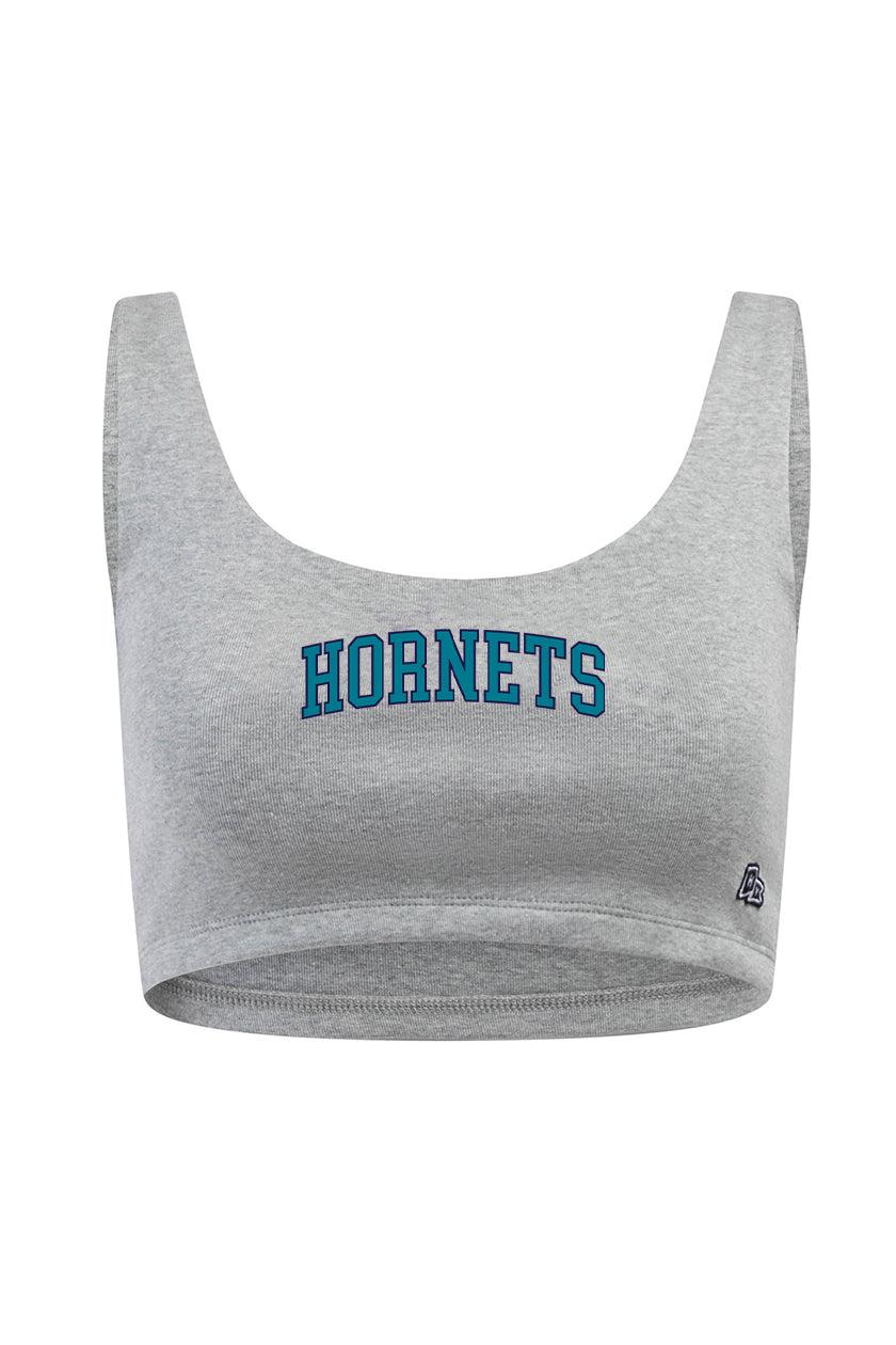 Charlotte Hornets Scoop Neck Crop Top