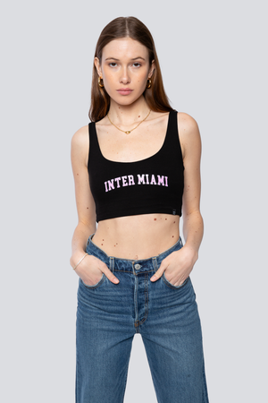 Inter Miami CF Scoop Neck Crop Top