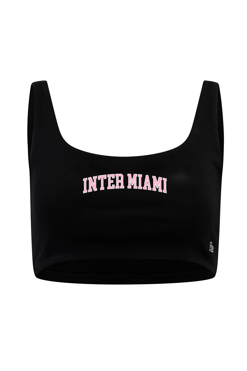Inter Miami CF Scoop Neck Crop Top