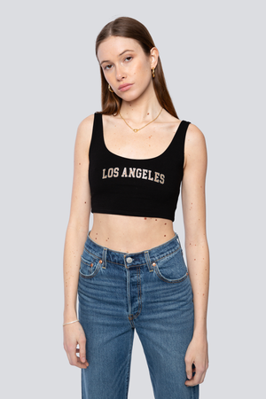 LAFC Scoop Neck Crop Top