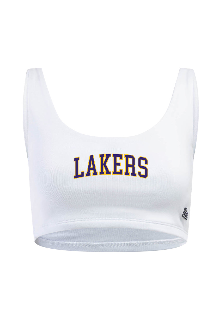 Los Angeles Lakers Scoop Neck Crop Top