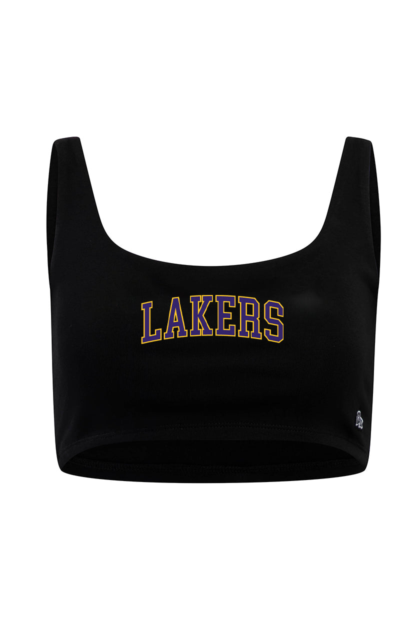 Los Angeles Lakers Scoop Neck Crop Top