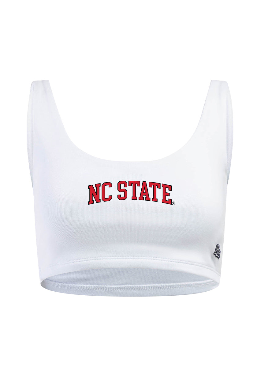 NC State Scoop Neck Crop Top