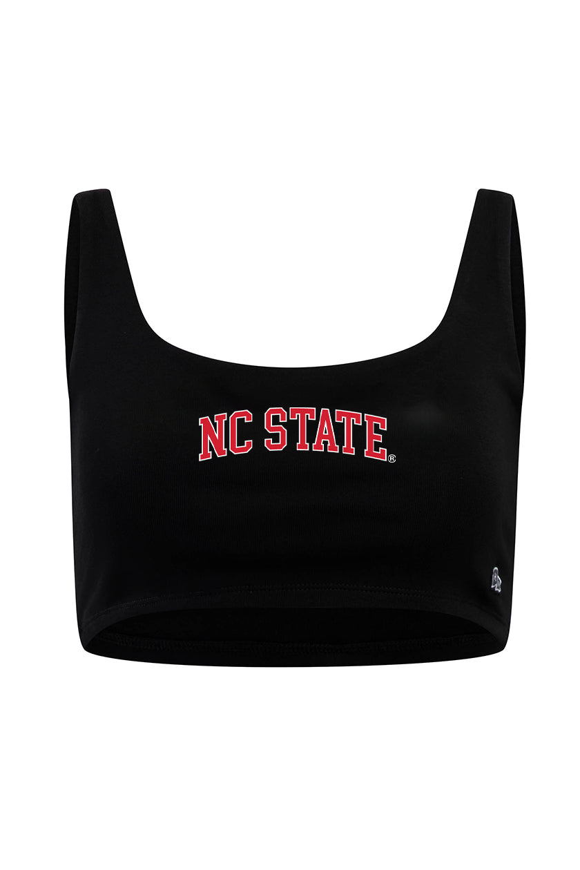 NC State Scoop Neck Crop Top